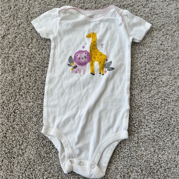 Carter’s Baby Girl 3-Piece Outfit Set - Giraffe & Stripes - Size 24 Months - Picture 4 of 11